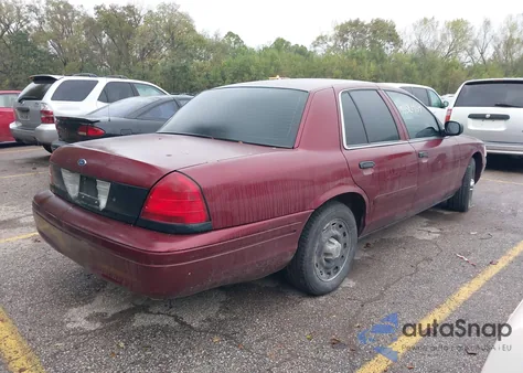 2004 Ford Crown Victoria Police из США, поврежденный, VIN 2FAFP71W44X178234
